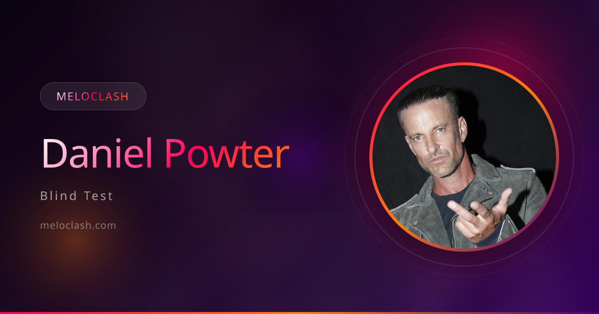 Daniel Powter Blind Test - Music Quiz