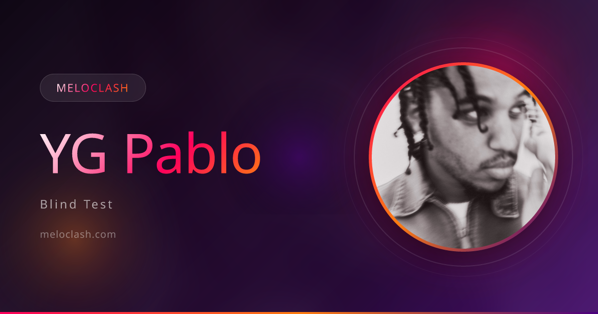 YG Pablo Quiz - Free Music Blind Test
