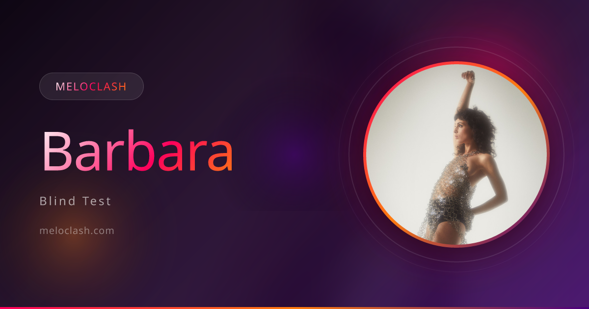 Barbara Quiz - Free Music Blind Test