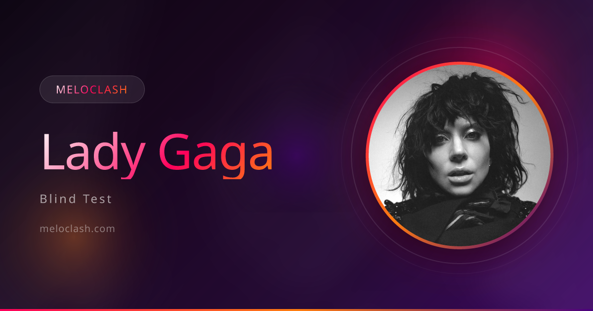 Quiz Lady Gaga - Blind Test Musical Gratuit