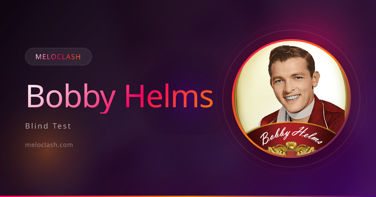 Blind Test Bobby Helms - Quiz Musical