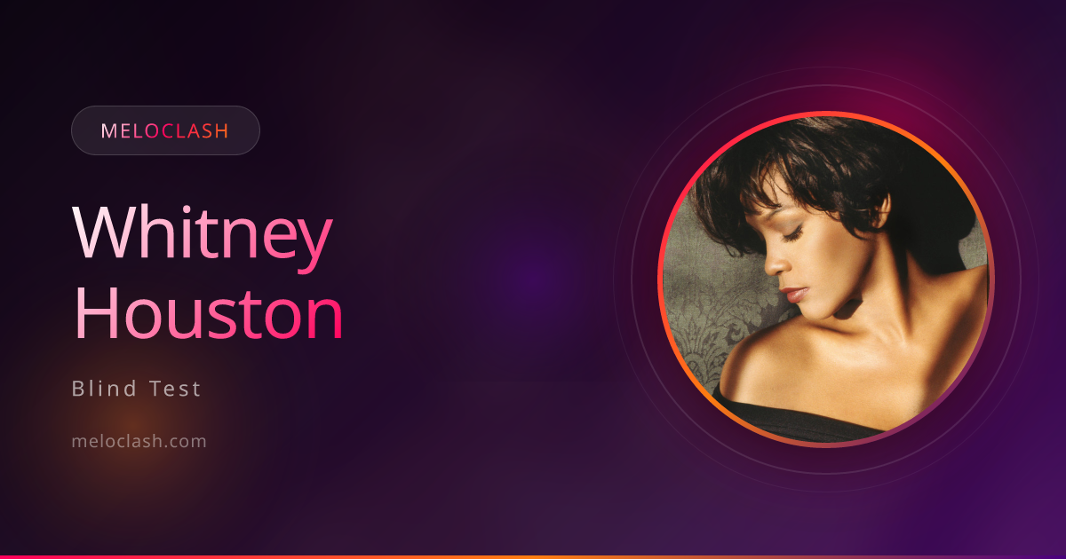 Blind Test Whitney Houston - Quiz Musical