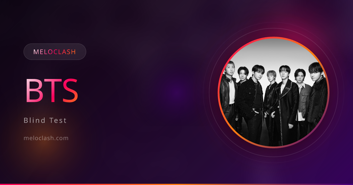 BTS Quiz - Free Music Blind Test