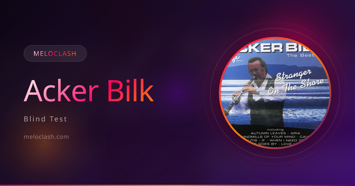 Acker Bilk Quiz - Free Music Blind Test